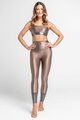 ATHLEEYA legginsy - COFFEE SHINE - beżowy