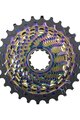 SRAM kaseta - CASSETTE XG-1290 D1 10-28 - tęczowy/czarny