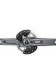 SRAM korby i tarcze - GX EAGLE Q174 CL55 DUB MTB WIDE 175mm - szary