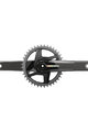 SRAM korby i tarcze - FORCE 1X D2 DUB IRIDESCENT 172.5mm - czarny