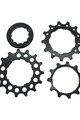 SRAM kasetowe kosze - REPLACEABLE COGS PG-1210/1230 11T-13T-15T - czarny