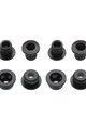 SRAM zestaw śrub - CRANK CHAINRING BOLT KIT 4X2 - czarny