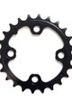 SRAM przekładnia - MTB 24T 64 AL3 BLAST BLACK 2X11 NO PIN - czarny