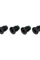 SRAM komplet śrubek do konwertera - 4X2 M8X4.75X8.75 STEEL 94/107 BCD BLACK QTY 4 - czarny