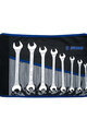 UNIOR zestaw kluczy - SET OF WRENCHES  - srebrny