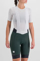 SPORTFUL Krótkie spodnie kolarskie z szelkami - SUPERGIARA - zielony
