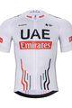 BONAVELO Krótka koszulka kolarska i spodenki - UAE 2024 - czarny/biały