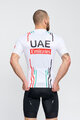 BONAVELO Koszulka kolarska z krótkim rękawem - UAE 2024 - biały/czerwony