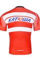 BONAVELO Koszulka kolarska z krótkim rękawem - KATIOWA - czerwony/biały