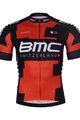 BONAVELO Koszulka kolarska z krótkim rękawem - BMC - czerwony/czarny