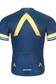 BONAVELO Koszulka kolarska z krótkim rękawem - AQUA BLUE - niebieski/złoty