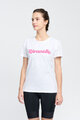 RIVANELLE BY HOLOKOLO Kolarska koszulka z krótkim rękawem - CREW - biały