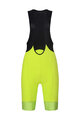 RIVANELLE BY HOLOKOLO Krótkie spodnie kolarskie z szelkami - ACTIVE ELITE - żółty/czarny