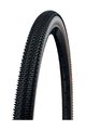 SCHWALBE opona - G-ONE R (45-622) 28x1.70 700x45C RACE - beżowy/czarny