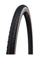 SCHWALBE opona - G-ONE R (35-622) 28x1.35 700x35C RACE - beżowy/czarny