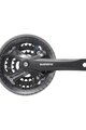 SHIMANO korby i tarcze - ACERA 175mm 42/32/22 - czarny