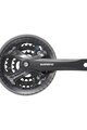 SHIMANO korby i tarcze - ACERA 175mm 48/38/28 - czarny