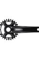 SHIMANO korby i tarcze - MT510 175mm 34 - czarny