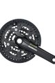 SHIMANO korby i tarcze - ALIVIO T4010 175mm 44/32/22 - czarny