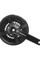 SHIMANO korby i tarcze - TOURNEY TY301 150mm 42/34/24 - czarny