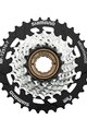 SHIMANO wolnobieg - TZ510 7 MEGA RANGE - srebrny/czarny