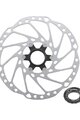 SHIMANO DEORE RT64 203mm - srebrny