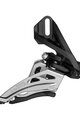 SHIMANO DEORE M4100 SIDE SWING D-TYPE - srebrny/czarny