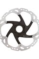 SHIMANO DEORE XT RT86 180mm - srebrny/czarny