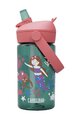 CAMELBAK Bidon kolarski - THRIVE FLIP STRAW KIDS 0,4l - zielony/różowy