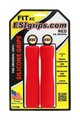 ESIGRIPS gripy - ESI FIT XC - czerwony