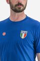 CASTELLI Kolarska koszulka z krótkim rękawem - ITALIA MERINO - niebieski