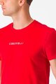 CASTELLI Kolarska koszulka z krótkim rękawem - CLASSICO - czerwony