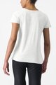 CASTELLI Kolarska koszulka z krótkim rękawem - CLASSICO W - biały
