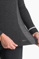 CASTELLI Kolarska koszulka z długim rękawem - MERINO SEAMLESS W - czarny