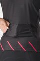 CASTELLI Koszulka kolarska z krótkim rękawem - FREE SPEED 2W RACE - czarny/różowy