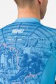 CASTELLI Koszulka kolarska z krótkim rękawem - #GIRO107 NAPOLI - niebieski