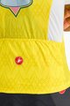 CASTELLI Koszulka kolarska z krótkim rękawem - #GIRO107 OROPA - żółty/niebieski