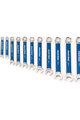 PARK TOOL zestaw kluczy - SET OF WRENCHES PT-MW-SET-2 - niebieski