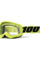 100% SPEEDLAB Okulary kolarskie - STRATA 2 - żółty/czarny