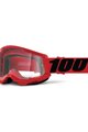 100% SPEEDLAB Okulary kolarskie - STRATA 2 - czerwony/czarny