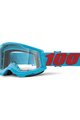 100% SPEEDLAB Okulary kolarskie - STRATA 2 - jasnoniebieski/czerwony