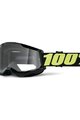 100% SPEEDLAB Okulary kolarskie - STRATA 2 - czarny/żółty