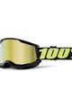 100% SPEEDLAB Okulary kolarskie - STRATA 2 - czarny/żółty/złoty