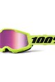 100% SPEEDLAB Okulary kolarskie - STRATA 2 - żółty/czarny/różowy