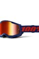 100% SPEEDLAB Okulary kolarskie - STRATA 2 - niebieski/czerwony