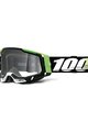 100% SPEEDLAB Okulary kolarskie - RACECRAFT 2 - czarny/zielony