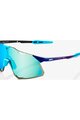 100% SPEEDLAB Okulary kolarskie - HYPERCRAFT - niebieski/fioletowy