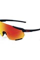 100% SPEEDLAB Okulary kolarskie - RACETRAP 3.0 - czarny/czerwony