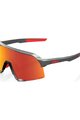 100% SPEEDLAB Okulary kolarskie - S3™ - szary/czerwony