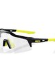 100% SPEEDLAB Okulary kolarskie - SPEEDCRAFT XS - żółty/czarny